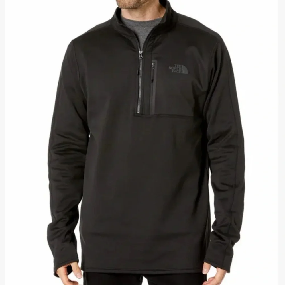 The North Face Men’s Black Canyonlands 1/2 Zip Fleece Jacket Classic Pullover